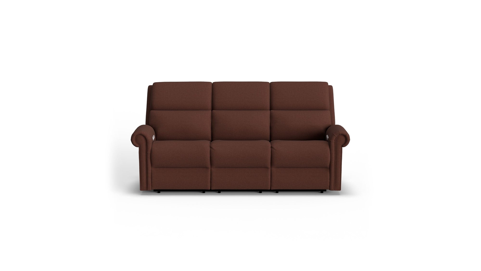 Bernard - Power Reclining Sofa With Console, Power Headrest, & Lumbar