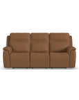 Sawyer - Power Reclining Sofa With Power Headrests & Lumbar