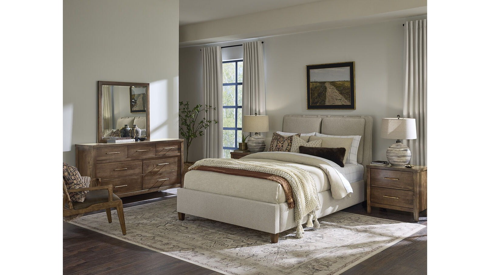 Pure Maple - 2 Drawer Nightstand