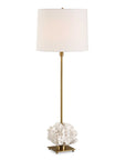 Caronia - Coral Buffet Lamp - Brass / Gold / White