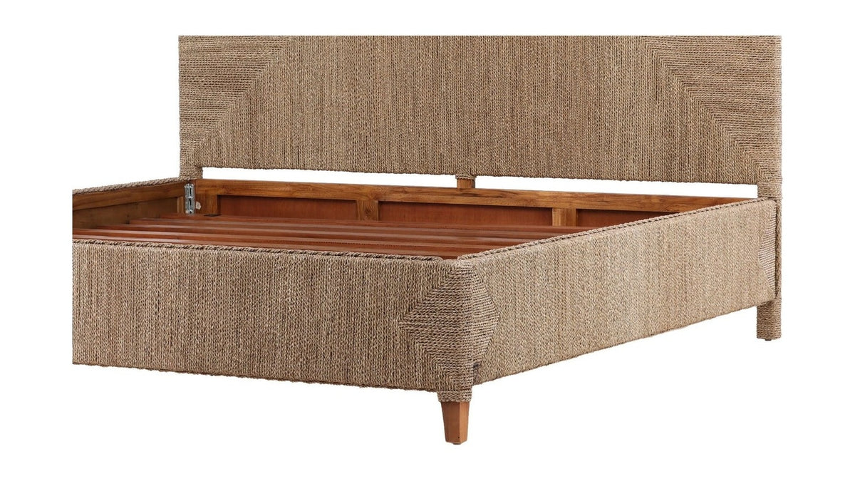 Lisbon - King Bed - Light Brown