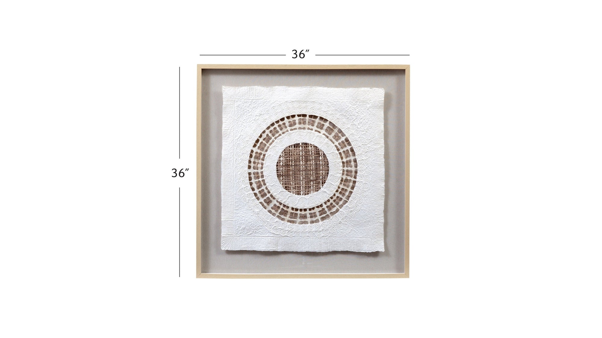 Tightrope Wall Hanging - Natural