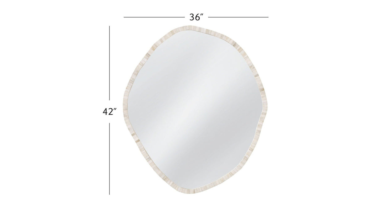 Tylerton - Wall Mirror - Cream