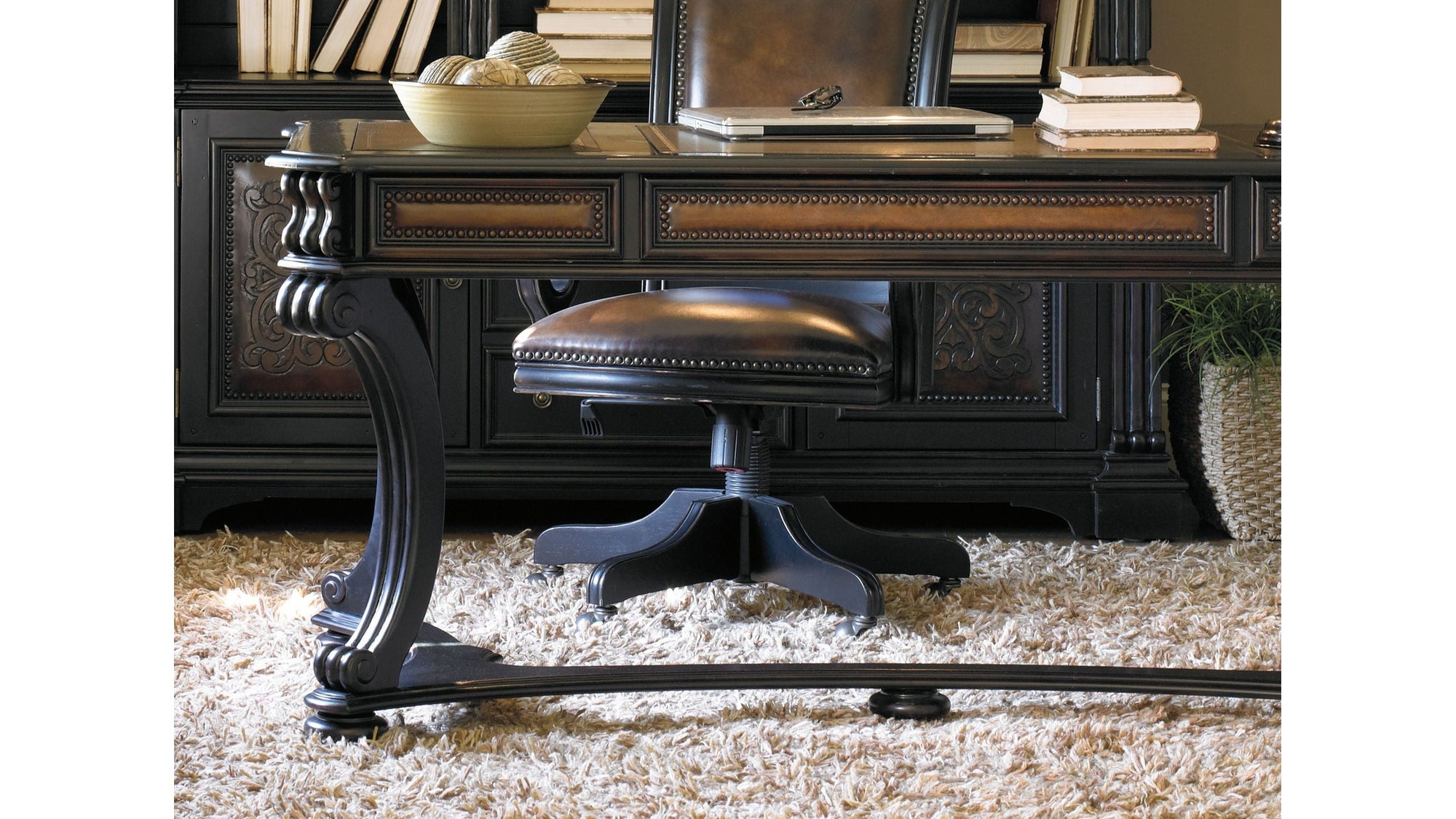 Telluride - 66" Writing Desk - Black