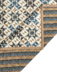 Mosaic - King Reversible Quilt Set (Set of 3) - Multi Color