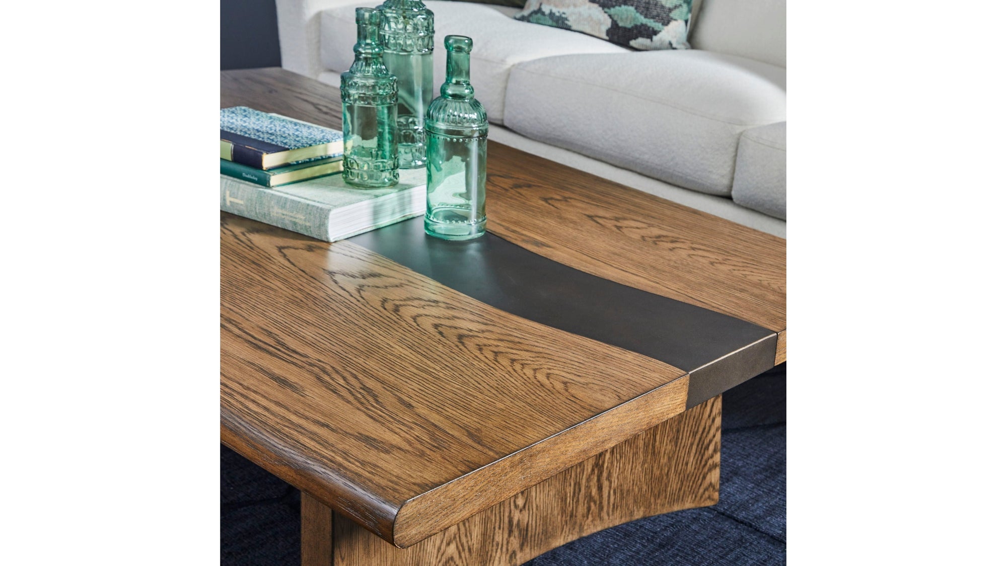 Lyra - Rectangular Coffee Table - Dark Brown