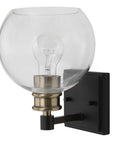 Kent - Edison 1 Light Sconce - Black