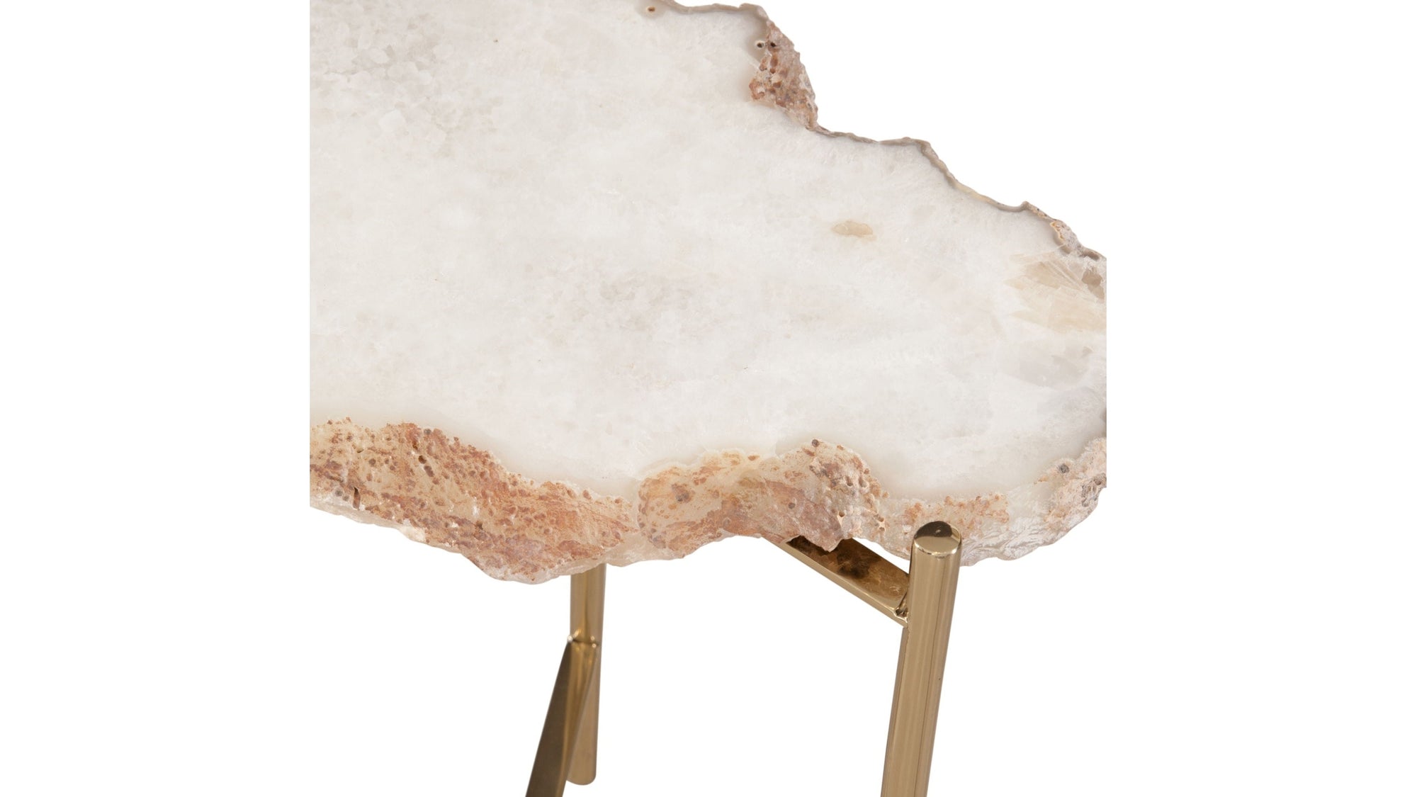 Cora - Accent Table - Champagne Gold