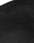 Ember - Weave Indoor-Outdoor Oblong Bowl - Black