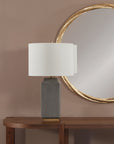 Broad - Peak Table Lamp - Gray