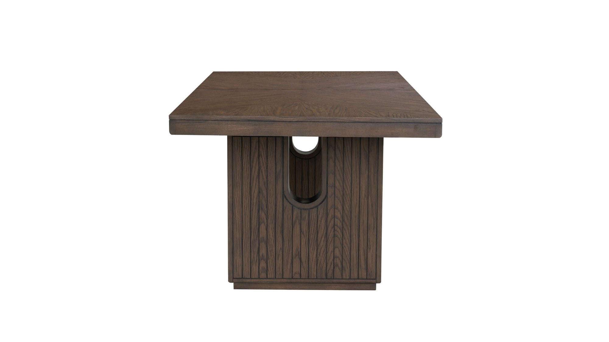 Athens - Rectangular Dining Table - Chocolate Brown