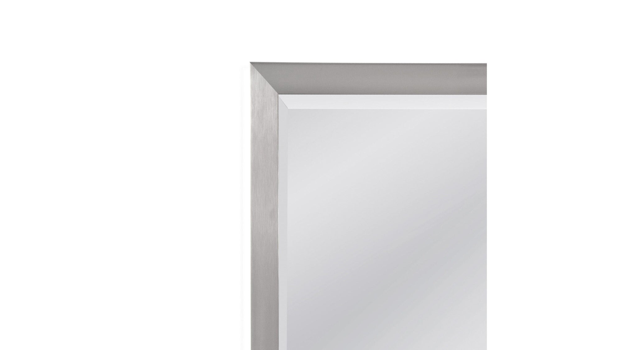 Stainless - Floor Mirror - Silver