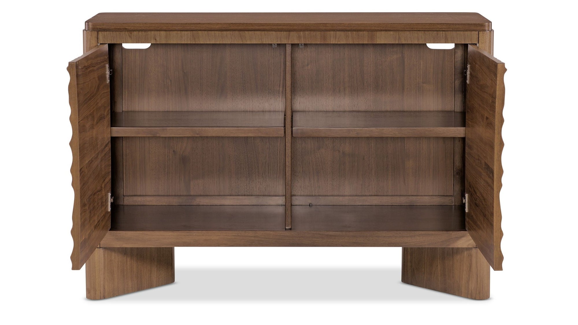 Eleana - Two Door Chest - Medium Wood