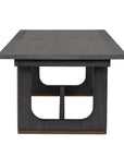 Waterfall - Rectangular Dining Table - Deep Ebony