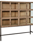 Glazier - Show Cabinet - Light Brown