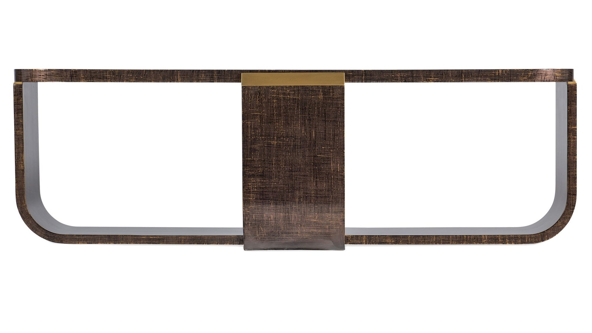 Melange - Edmun Rectangle Cocktail Table - Dark Brown