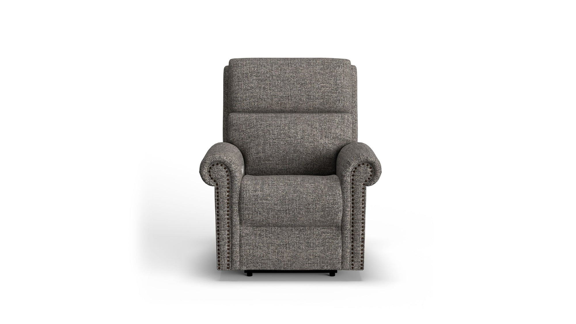 Bernard - Power Recliner With Power Headrest & Lumbar With Nailhed Trim