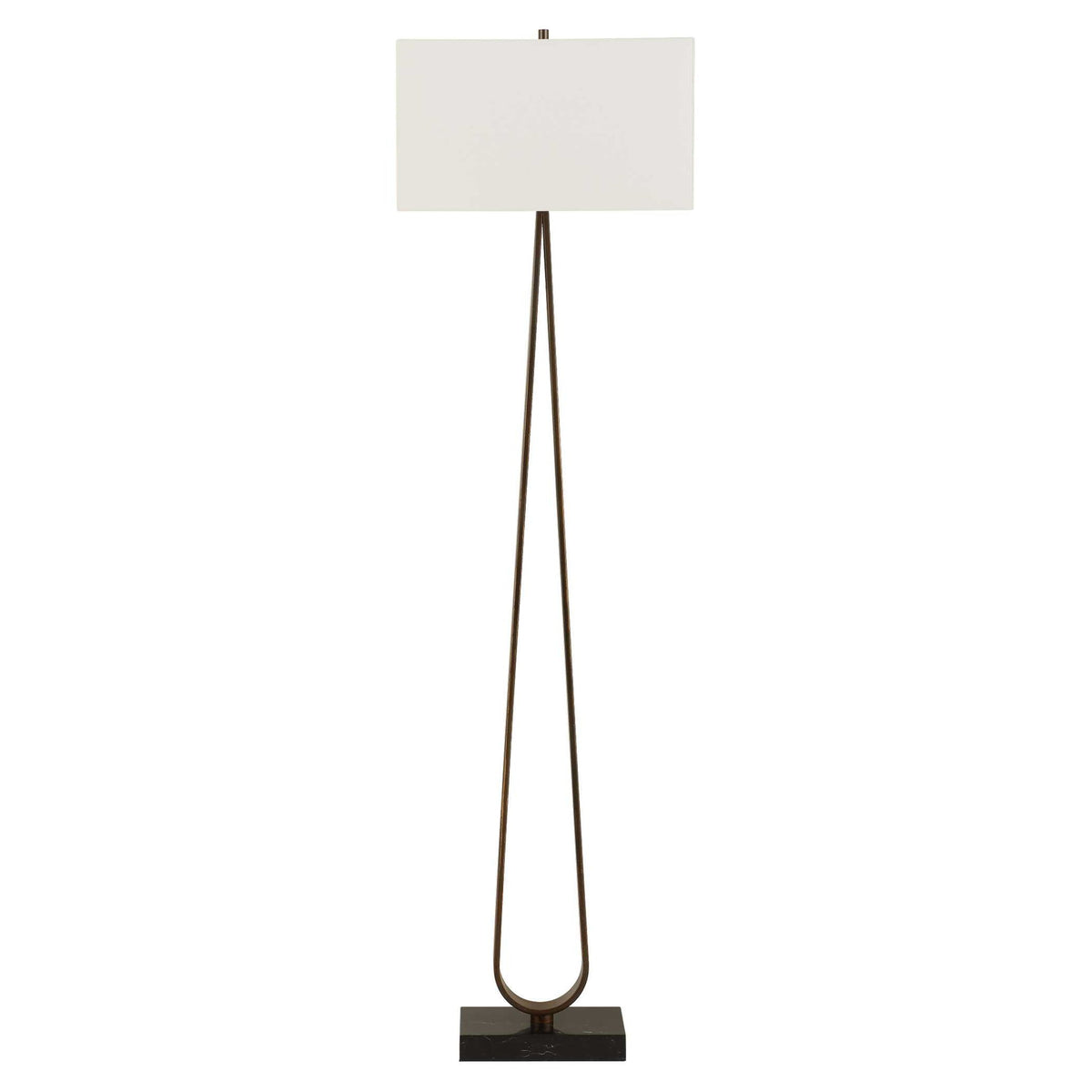 Galloway - Minimalist Floor Lamp - Bronze