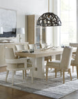Cascade - Rectangle Dining Table With 1-22" Leaf - Gray