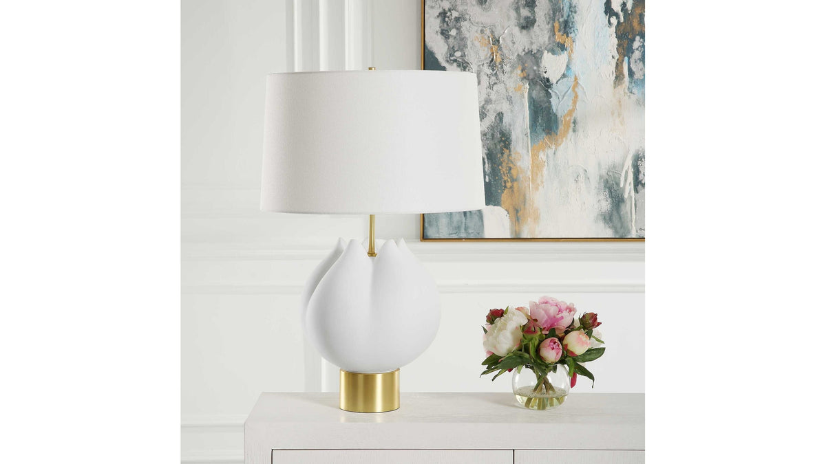 In Bloom - Table Lamp - White