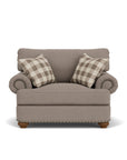 Patterson - Fabric Chair, Nailhead Trim