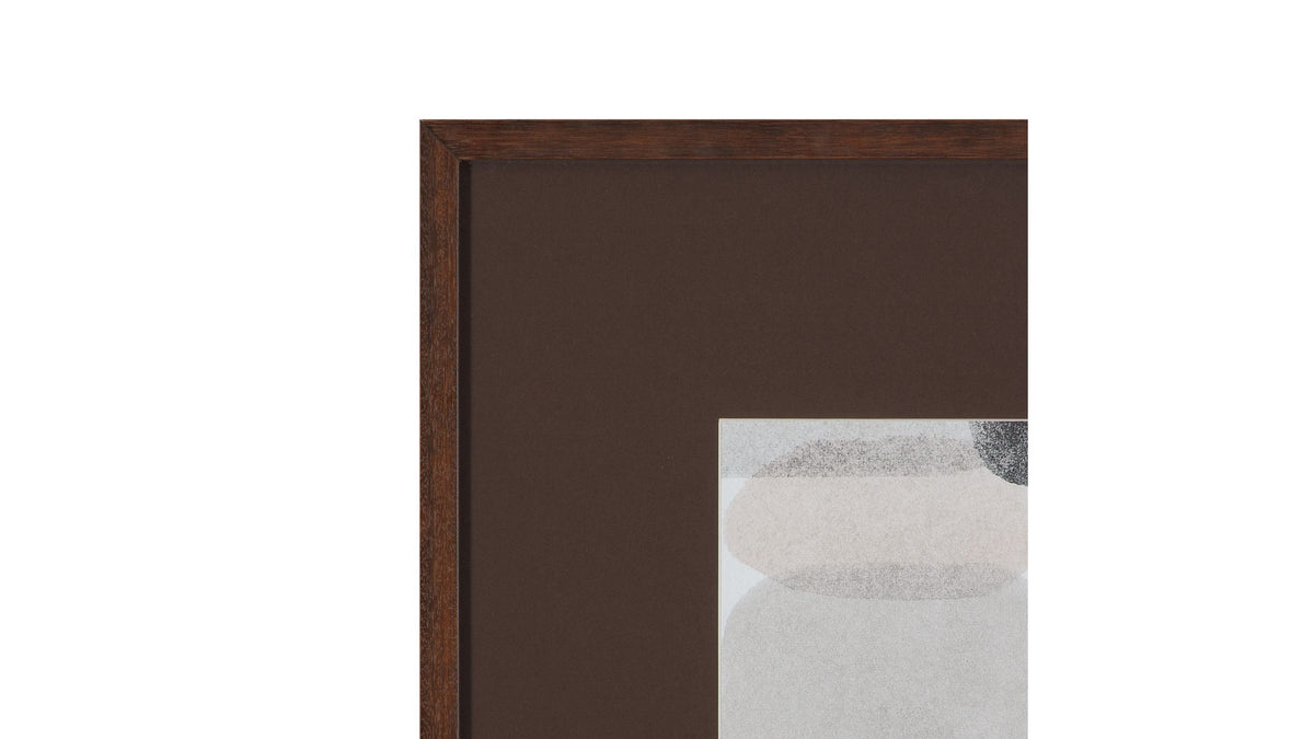 Stone Secrets II Framed Print - Brown