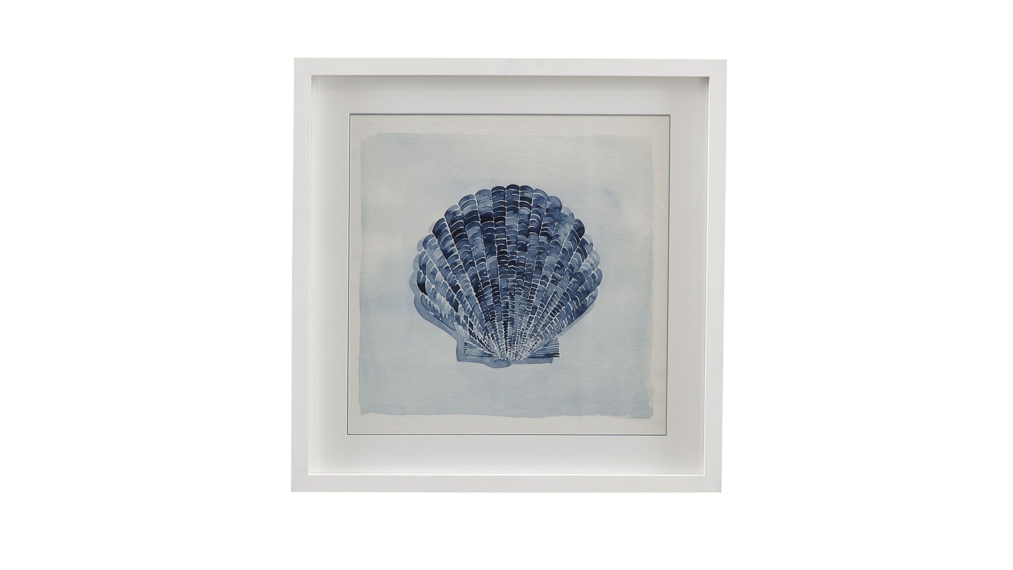 Treasure I Framed Print - Blue