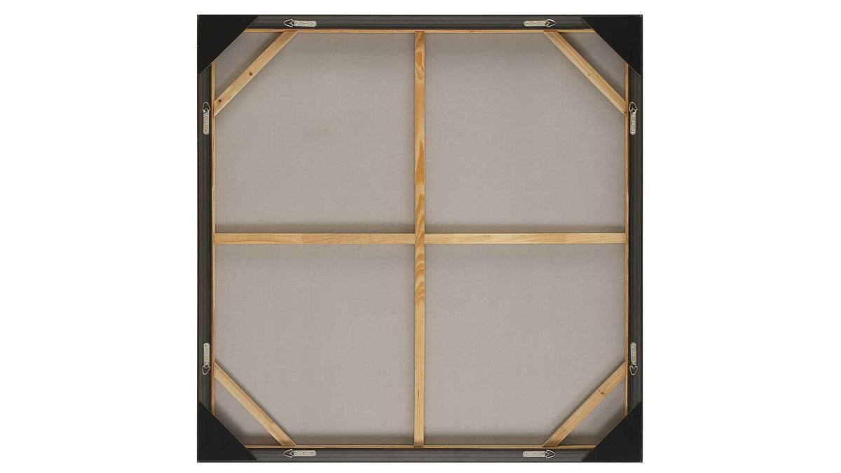 Burn - Hand Painted Canvas - Brown / Woodtone