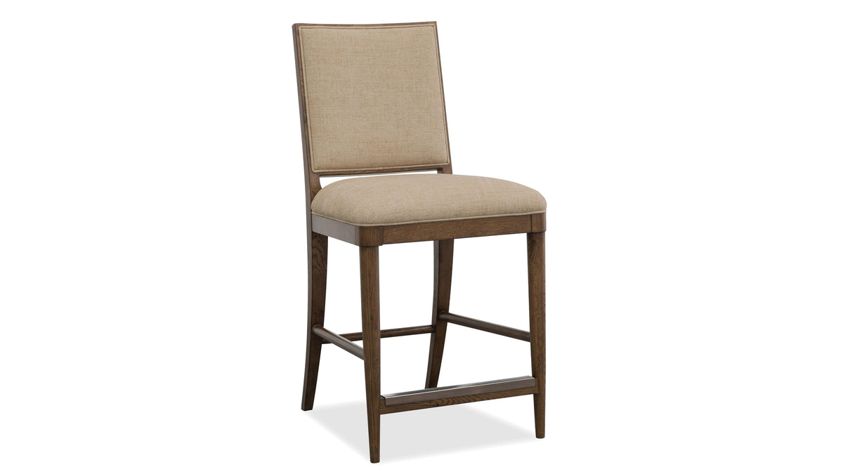 Cashiers - Counter Chair - Chestnut / Willarae Cashew