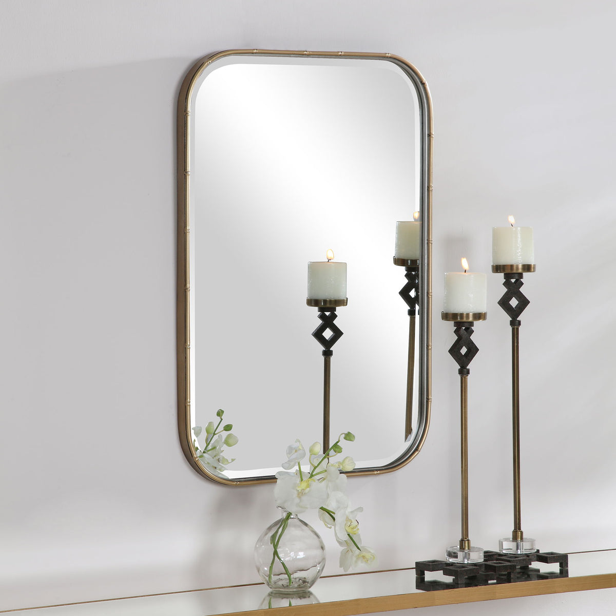 Malay - Vanity Mirror - Gold