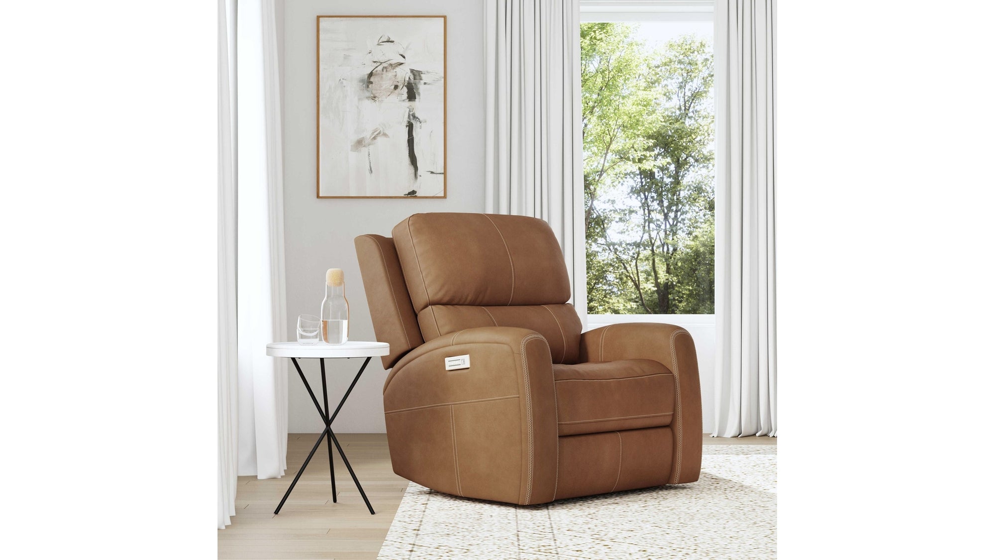 Linden - Power Recliner With Power Headrest & Lumbar