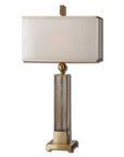 Caecilia - Glass Table Lamp - Amber