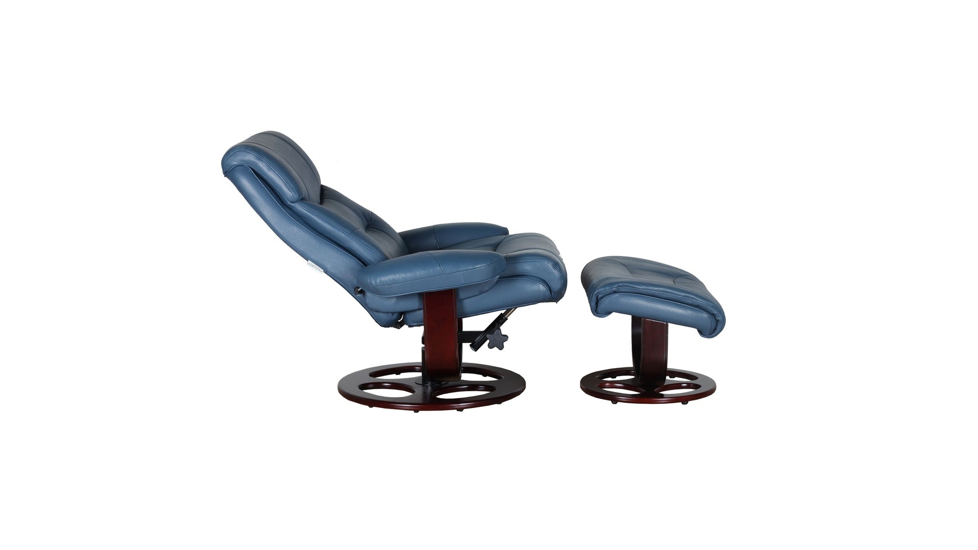 Dawson - Swivel Pedestal Recliner And Ottoman