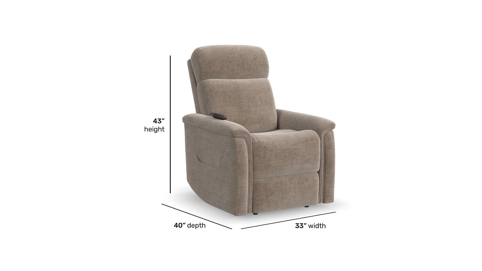 Luma - Power Lift Recliner With Power Headrest, Lumbar, Heat & Massage