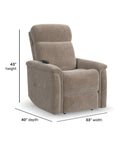 Luma - Power Lift Recliner With Power Headrest, Lumbar, Heat & Massage