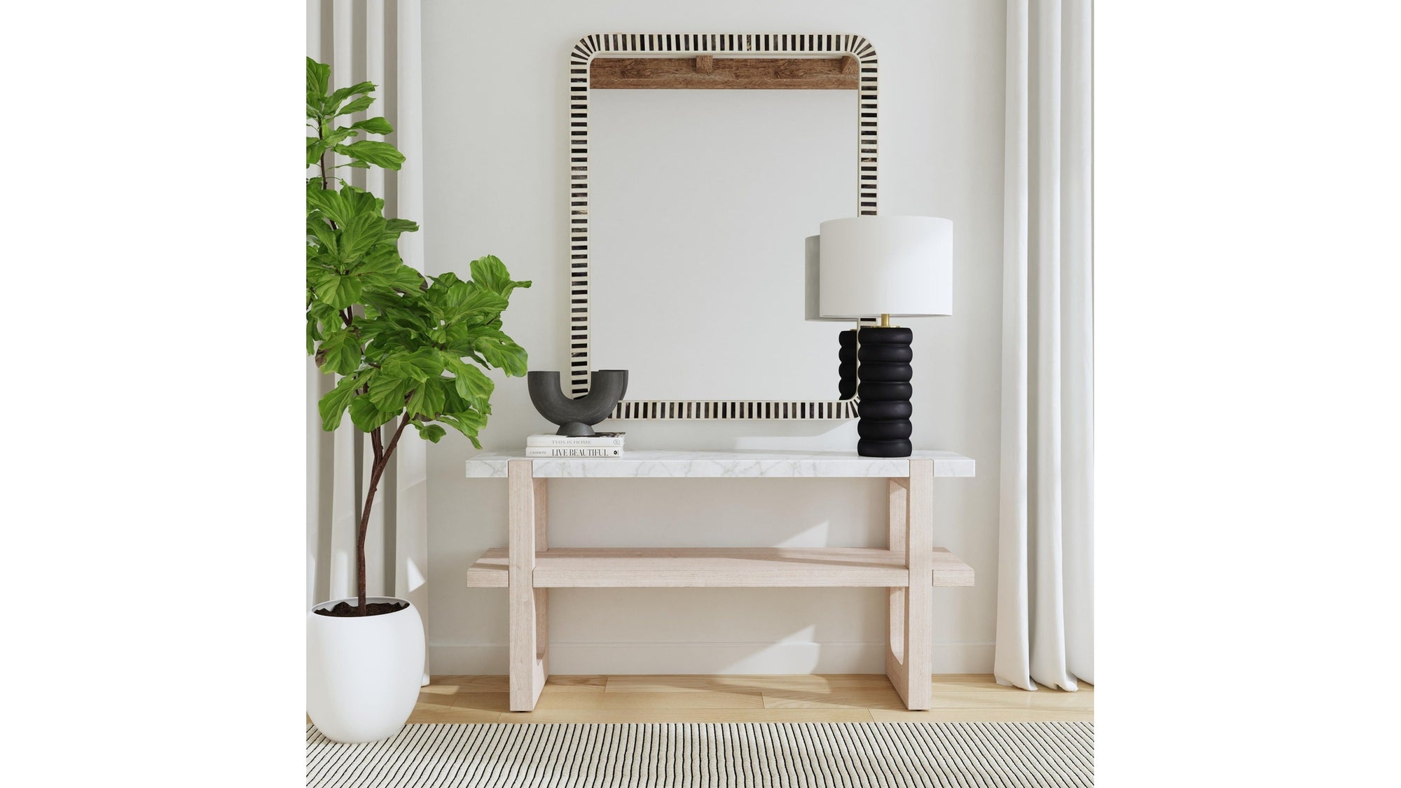 Newport - Console Table - Brown