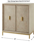 Alessia - 2 Door Cabinet - Light Brown