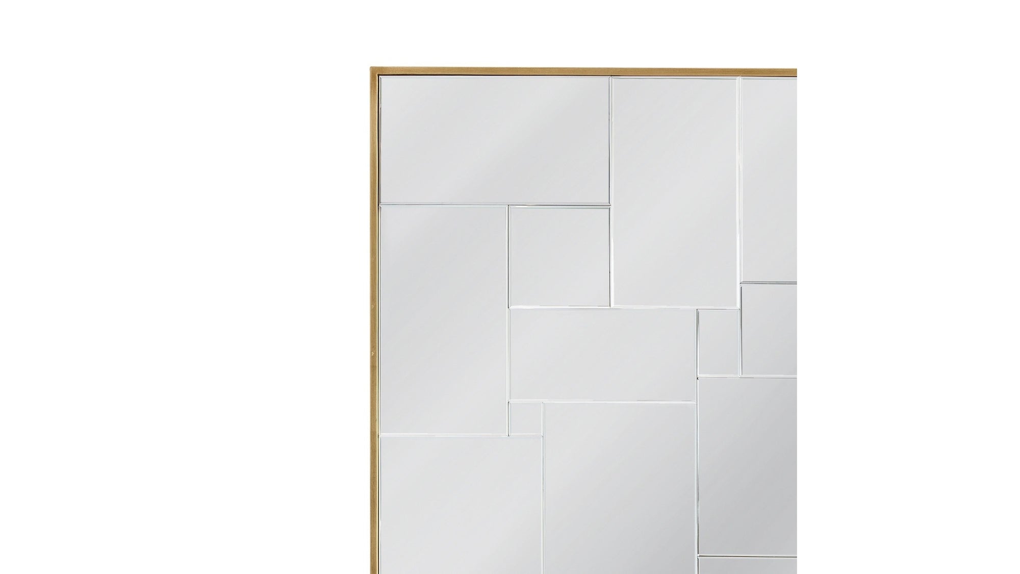Delphine - Floor Mirror - Antique Gold