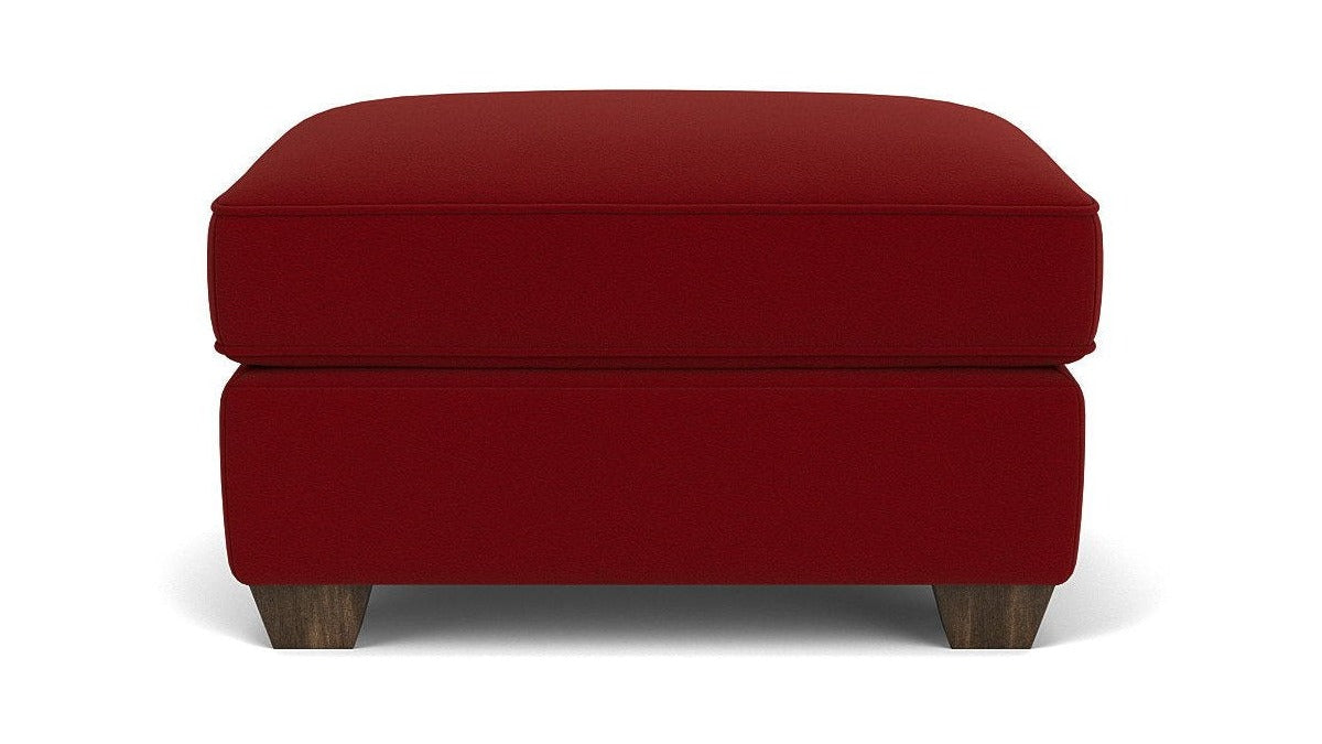 Carson - Ottoman, Heavy Thread Stitching