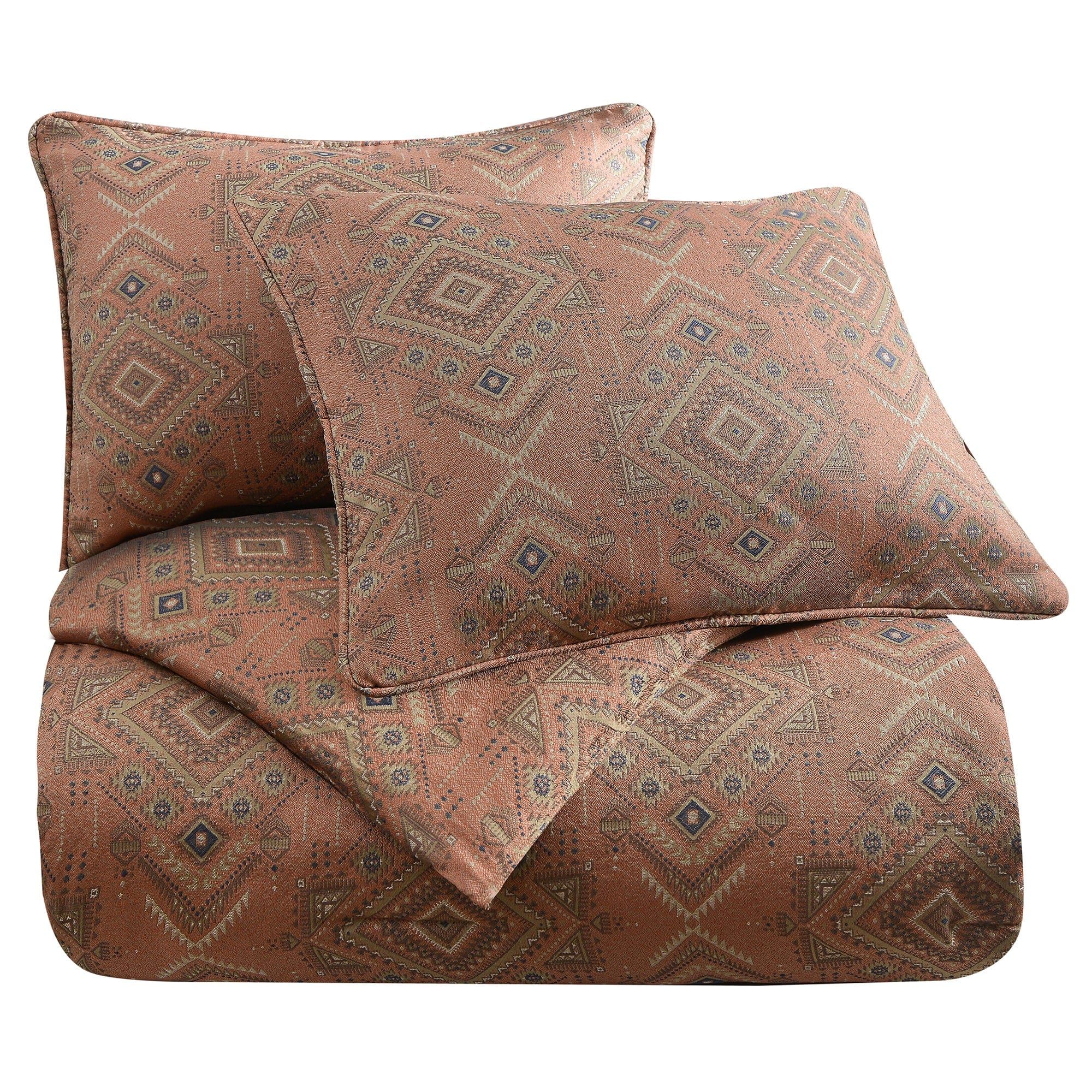 Sedona - Queen Comforter Set (Set of 3) - Pale Sienna
