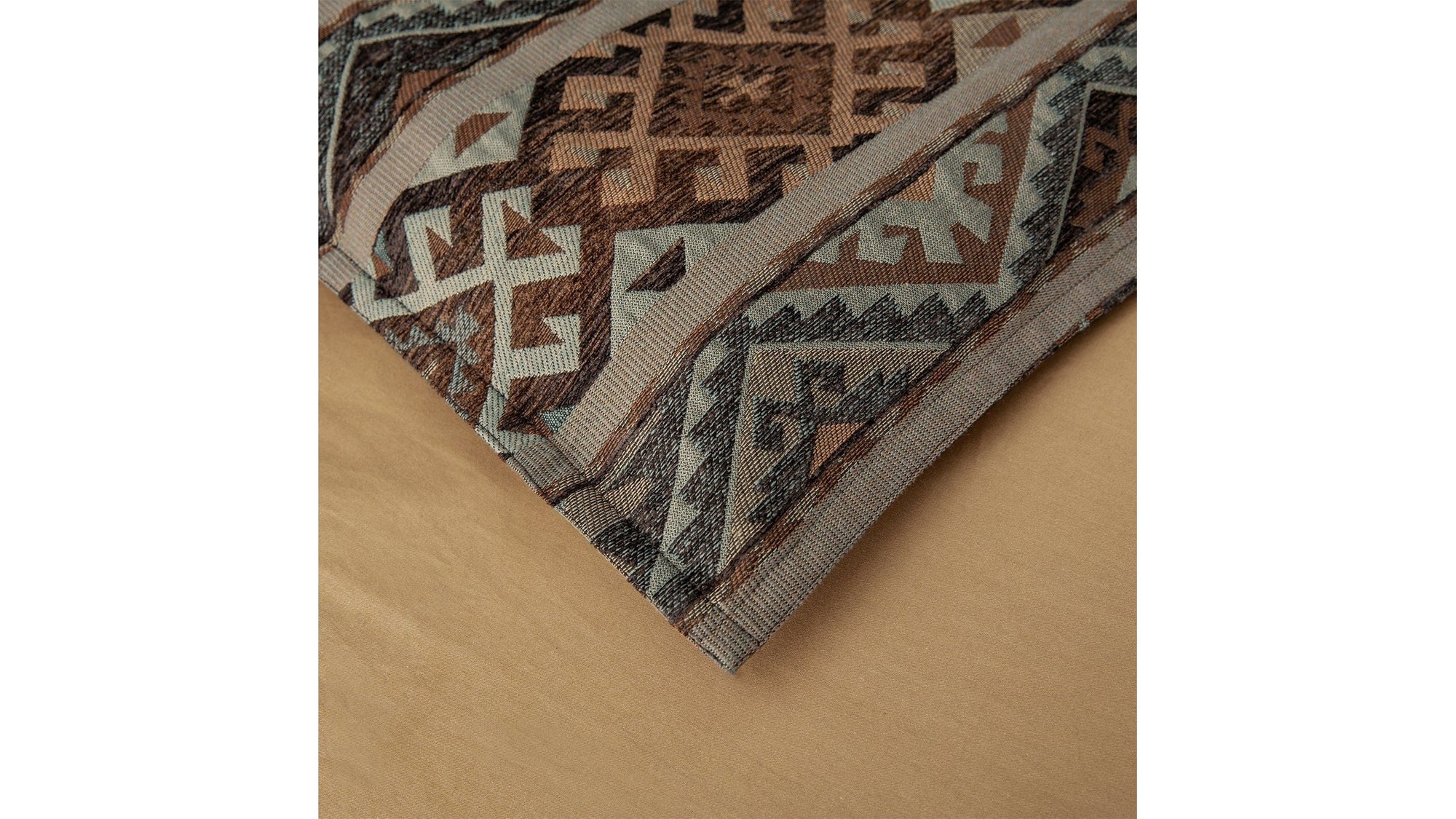 Rio Grande - Twin Duvet Cover Set Set of 5 - Brown