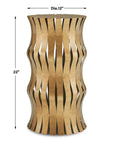 Arida - Accent Table - Aged Gold