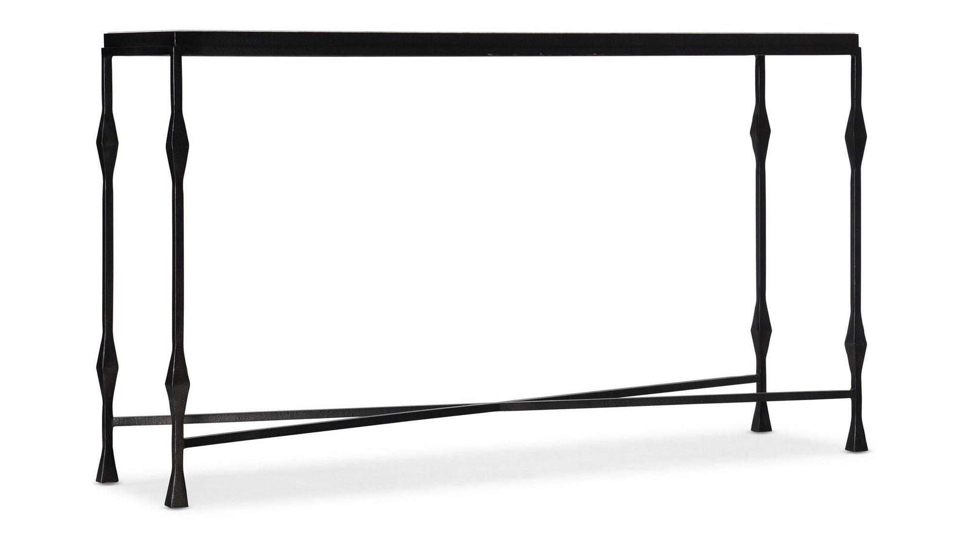 Commerce And Market - Paragon Metal &amp; Wood Console Table - Black