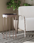 Hartley - Accent Table - Nickel