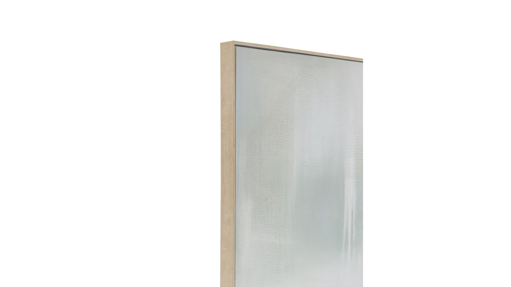 Framed Canvas Calm Reflection - Silver