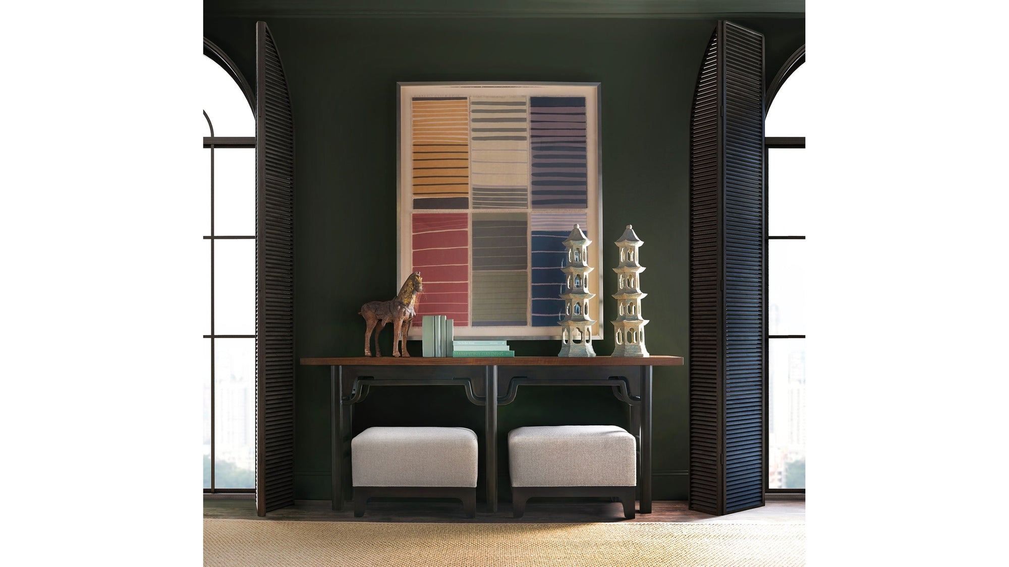 Archives - Console Table - Dark Brown