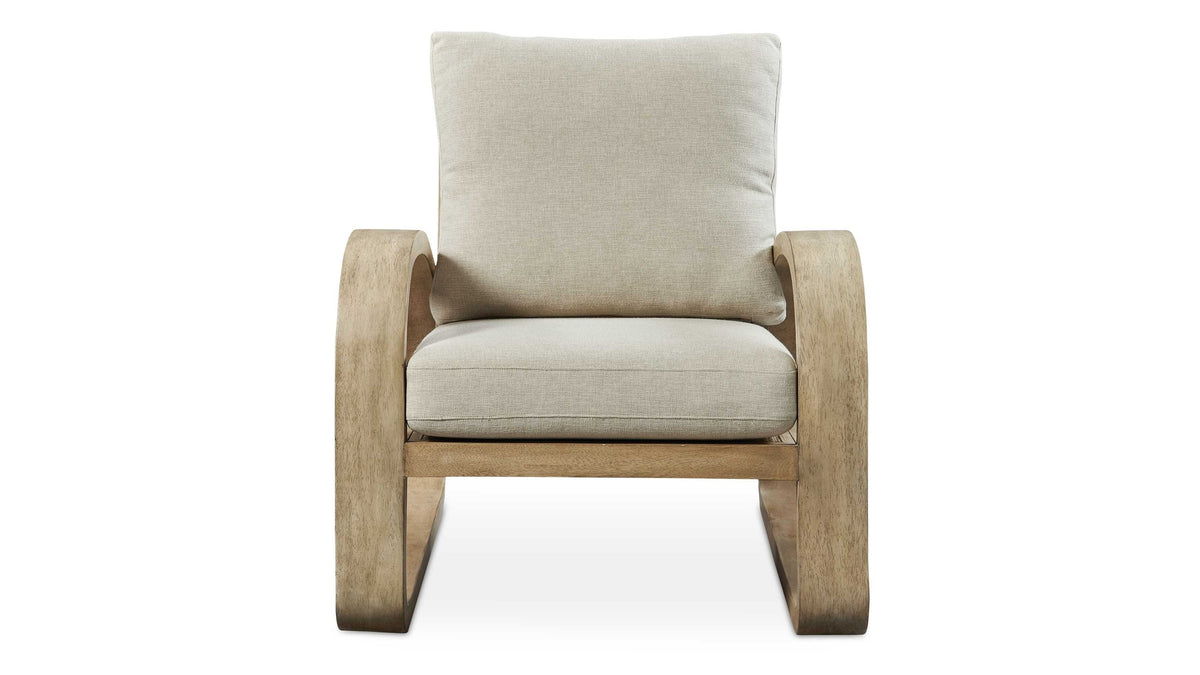 Barbora - Wooden Accent Chair