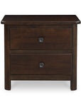 Heritage Two Drawer Nightstand