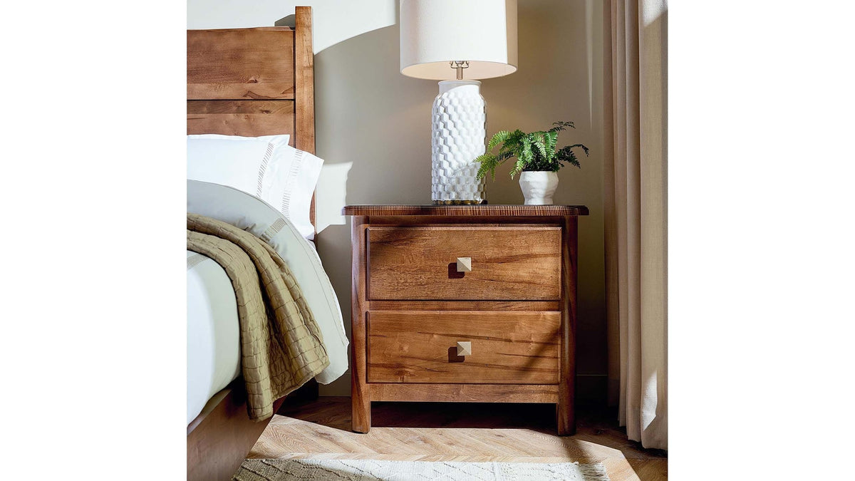Heritage Two Drawer Nightstand