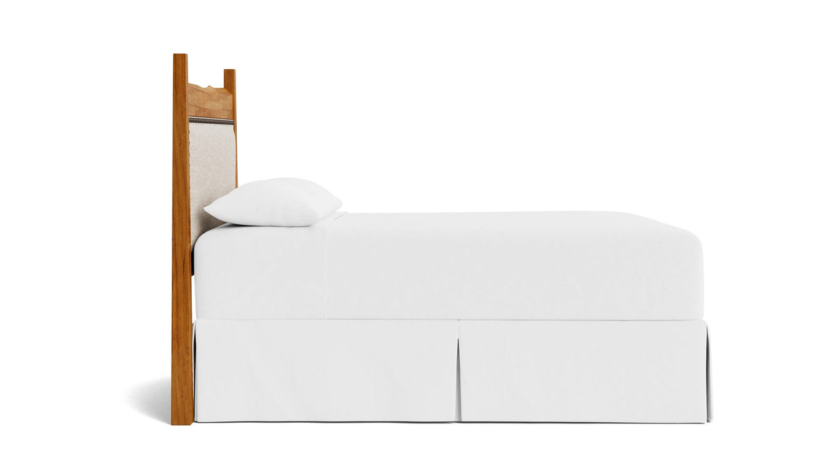 Heritage Live Edge Upholstered Headboard